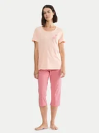 Piżamy damskie - Triumph Piżama Sets 10227221 Różowy Regular Fit - miniaturka - grafika 1