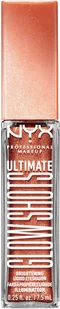 NYX Professional Makeup Ultimate Glow Shots 11 Clementine Fine - Cienie do powiek - miniaturka - grafika 2