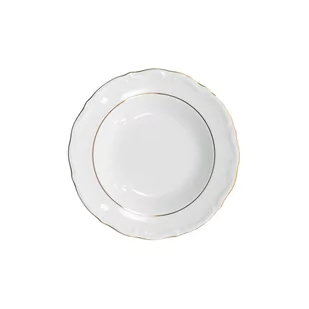 Ćmielów Talerz głęboki Rococo 22 cm - Talerze - miniaturka - grafika 1
