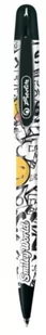 Herlitz Herlitz Długopis automatyczny Smiley.World niebies HERLITZ AC452HR - Długopisy - miniaturka - grafika 1