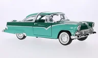 Samochody i pojazdy dla dzieci - Lucky Die Cast Ford Crown Victoria Dark Green 1955 1:18 92138G - miniaturka - grafika 1