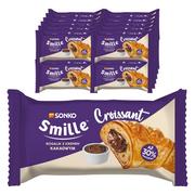 Ciastka - 24x SMILLE Croissant - rogalik z kremem kakaowoym 65g - miniaturka - grafika 1