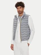 Kamizelki męskie - K-Way Kamizelka Valen K6114RW Szary Slim Fit - miniaturka - grafika 1