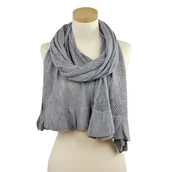 Apaszki i szaliki damskie - Szal Winter Frill - miniaturka - grafika 1