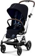 Wózki dziecięce - CYBEX EEZY S TWIST+2 SILVER FRAME Ocean Blue - miniaturka - grafika 1