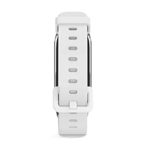 Pasek silikonowy Alogy z zapięciem opaska do Xiaomi Mi Band 7 White + 2x Szkło - Akcesoria do smartwatchy - miniaturka - grafika 2