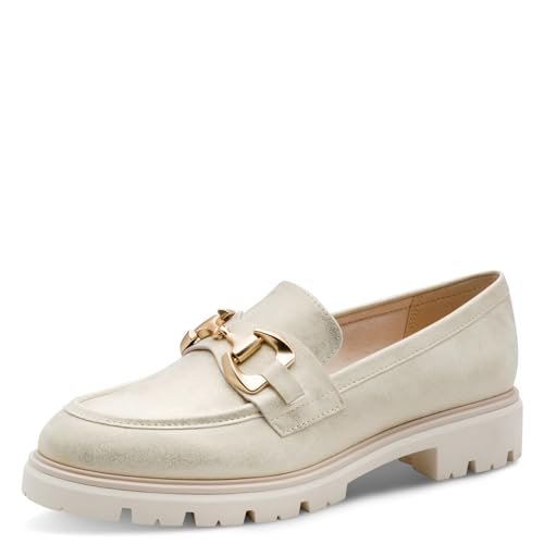 Marco Tozzi Damskie kapcie 2-24700-43, Dune Metallic, 39 EU