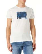 Koszulki męskie - Pepe Jeans Męski t-shirt Sherlock, 800, biały, XS - miniaturka - grafika 1
