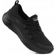 Buty trekkingowe damskie - Damskie buty sportowe sneakersy slip-on SKECHERS ARCH-FIT LUCKY THOUGHTS - miniaturka - grafika 1