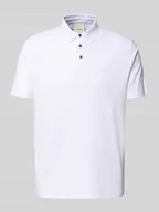 Koszulki męskie - Koszulka polo o kroju relaxed fit z wyhaftowanym logo model ‘SUPIMA’ - miniaturka - grafika 1