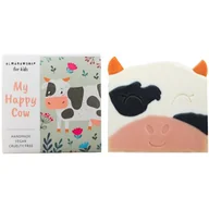Kosmetyki kąpielowe dla dzieci - Almara Soap For Kids My Happy Cow mydło robione ręcznie dla dzieci 100 g - miniaturka - grafika 1