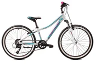 Rowery - Raido 24 bialo-turkusowy 12" - miniaturka - grafika 1