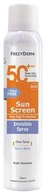 Balsamy i kremy do opalania - Spray przeciwsłoneczny Frezyderm Sun Screen Invisible Spray SPF50 200 ml (5202888222405) - miniaturka - grafika 1