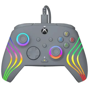 PDP Afterglow Wave Grey do Xbox - przewodowy - Kontrolery gier na PC - miniaturka - grafika 1