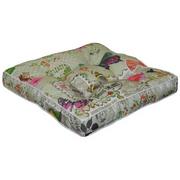 Poduszki ogrodowe - Poduszka na krzesło YEGO DESIGN Dream 60 x 60 x 8 cm Zielony - miniaturka - grafika 1
