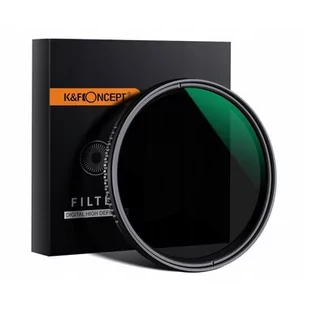 K&F Filtr K&amp;F Filtr ND 58mm REGULOWANY szary FADER ND8-ND2000 KF 101381 SB6577 - Filtry fotograficzne - miniaturka - grafika 1