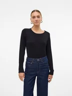 Swetry damskie - Vero Moda Sweter w kolorze czarnym - miniaturka - grafika 1