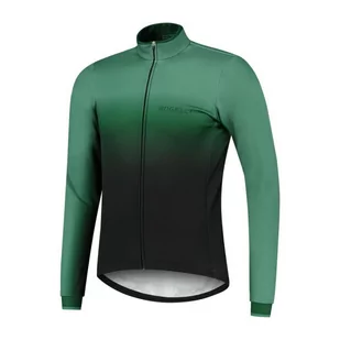Męska Kurtka Rowerowa Rogelli Horizon | Black/Green - Rozmiar M - Kurtki męskie - miniaturka - grafika 1