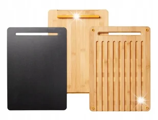 Zestaw desek bambusowych do krojenia Fiskars - Deski do krojenia - miniaturka - grafika 1