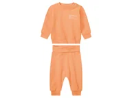 Komplety dla niemowląt - lupilu® Dres niemowlęcy z bawełną (bluzka + spodnie) (Pomarańczowy, 86/92) - miniaturka - grafika 1