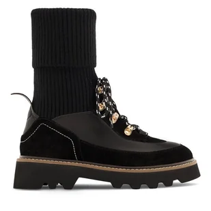 Botki Badura STARK-06W4-023 Czarny - Botki damskie - miniaturka - grafika 1