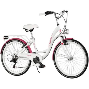 Indiana Rower Moena 24 Biało-różowy - Rowery - miniaturka - grafika 1