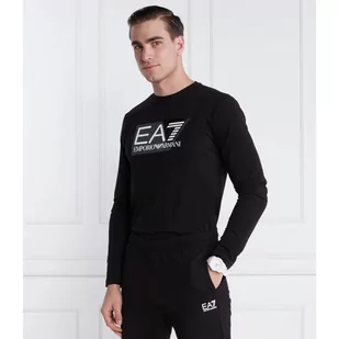 EA7 Longsleeve | Regular Fit - Koszulki męskie - miniaturka - grafika 1