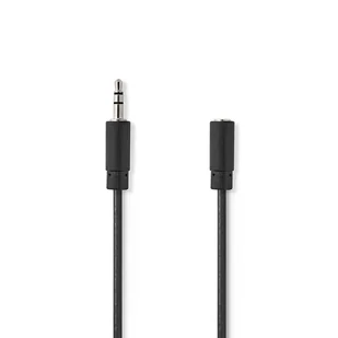 Nedis CAGL22050BK50 kabel audio 5 m 3.5mm Czarny - Kable komputerowe i do monitorów - miniaturka - grafika 1