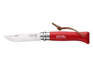 Opinel Torba  001890 N ° 08 torba z paskiem pokrowiec ochronny ostrza noży ze stali nierdzewnej Czerwony OP01890 - Noże kuchenne - miniaturka - grafika 1