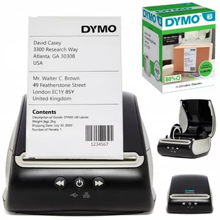 Dymo LabelWriter 5 XL - Drukarki kart i etykiet - miniaturka - grafika 1