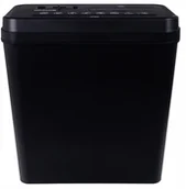 Niszczarki - OfficeProducts Niszczarka, paski, do 10 kartek A4, kosz 14l, czarna - miniaturka - grafika 1