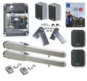 Zestawy do bram - Nice Zestaw WINGO WG3524 24V ERA FLOR STANDARD do bram skrzydłowych o długości skrzydła do 3,5 m i do 200 kg - miniaturka - grafika 1