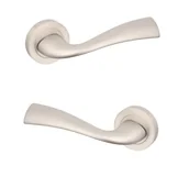 Klamki - Kuchinox klamki Klamka MALTA do drzwi wewnętrznych na rozecie okrągłej KLM_3M0A KLM_3M0A - miniaturka - grafika 1