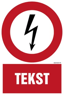 ZNAK NA ZAMÓWIENIE WZÓR B-005, KN - FOLIA PODŁOGOWA NIEŚWIECĄCA; (700X1050MM) - Systemy ekspozycyjne i znaki informacyjne - miniaturka - grafika 1