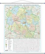 Atlasy i mapy - EkoGraf Województwo Kujawsko-Pomorskie mapa ścienna 1:200 000 - miniaturka - grafika 1