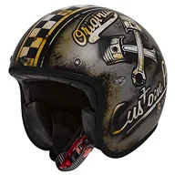 Kaski motocyklowe - PREMIER HELMET LE PETIT CLASSIC OP 9 BM, brązowy/ogrze/czarny, S - miniaturka - grafika 1