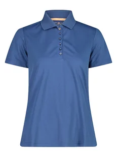 CMP Koszulka funkcyjna polo w kolorze niebieskim - Koszulki sportowe damskie - miniaturka - grafika 1