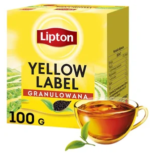 Lipton Yellow Label Herbata czarna granulowana 100 g - Herbata - miniaturka - grafika 1