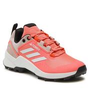 Buty trekkingowe damskie - Trekkingi adidas Terrex Swift R3 Hiking Shoes HQ1057 Pomarańczowy - miniaturka - grafika 1