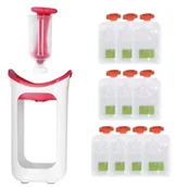 Zestawy naczyń dla dzieci - Maszynka do napełniania tubek musem Zestaw z saszetkami do karmienia dzieci - miniaturka - grafika 1