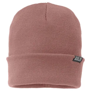 Czapka zimowa JACK WOLFSKIN RIB HAT 1903891-3068 – Różowy - Czapki damskie - miniaturka - grafika 1