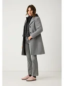 Kurtki damskie - More & More Płaszcz w kolorze szarym - miniaturka - grafika 1