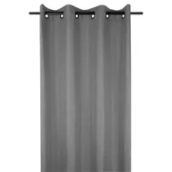 Zasłony - Stof Zasłona gotowa BEA 140x260 antracytowa - miniaturka - grafika 1