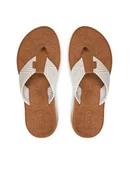 Klapki i japonki damskie - Roxy Japonki ARJL100899 Écru - miniaturka - grafika 1