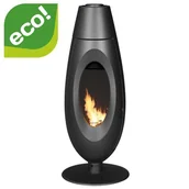 Piece wolnostojące - Piec wolnostojacy INVICTA OVATIO antracyt - miniaturka - grafika 1