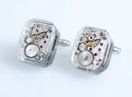 Spinki do mankietów i krawatów - Spinki do mankietów - RECTANGLE I Undercover - miniaturka - grafika 1