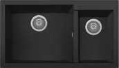 Zlewozmywaki - Zlew PLADOS ONE 8620 CZARNY MAT (black mat 70) (ON862070) - miniaturka - grafika 1