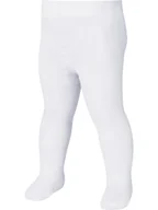 Rajstopy dziecięce - Playshoes Rajstopy termiczne w kolorze białym - miniaturka - grafika 1