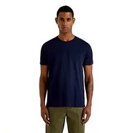 Swetry męskie - United Colors of Benetton Sweter męski, Niebieski (Blu 016), XS - miniaturka - grafika 1