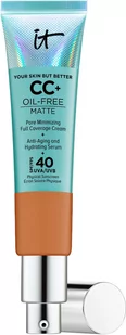 IT Cosmetics IT Cosmetics Rich Your Skin But Better CC+ Oil-Control Matte SPF 40+ Podkład 32ml - Kremy CC - miniaturka - grafika 1